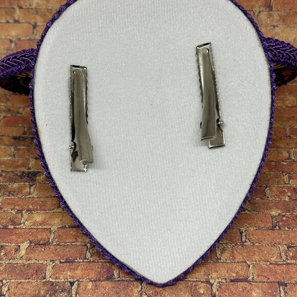 Nightmare Before Christmas HANDMADE Mouse Ear Hat/ Fascinator Hat - Picture 3 of 5